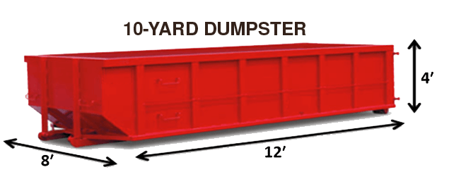 10 Yard Dumpster Rental in Delaware