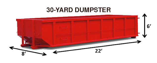 30 Yard Dumpster Rental in Delaware
